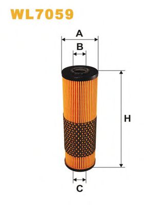 WIX FILTERS wl7059 -  Фильтр масляный двигателя
